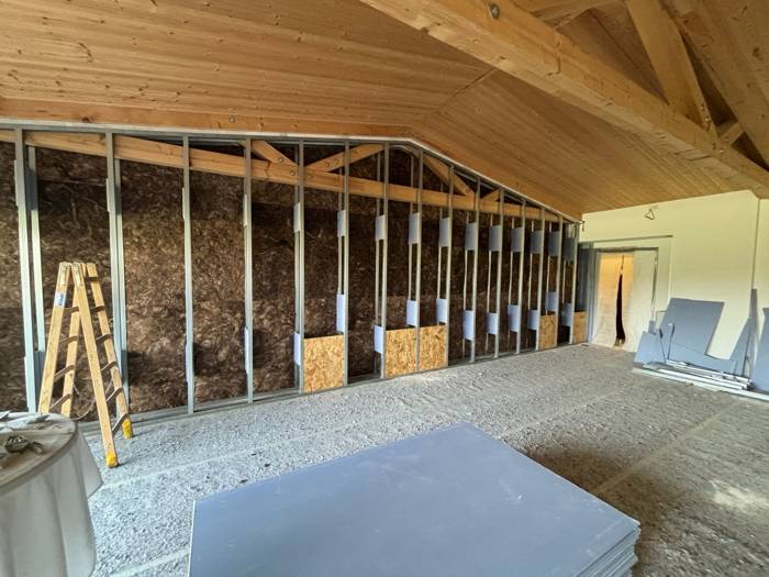 Dachsaal im Ständerwerk